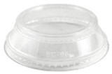 Clear Lid with Souffle Holder for 9-24 oz Cups CPL-CS-12SH