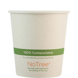 10 oz Compostable NoTree Paper coffee cup CU-SU-10
