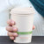 12 oz compostable paper coffee cups