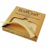12 x 12 Natural compostable sandwich wrap deli paper 300897